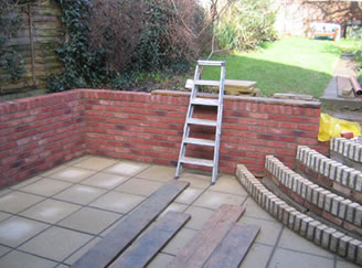 Garden Retaining Wall