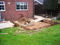 House Builder - Conservatory Patio Landscaping