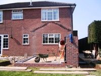 House Builder - Conservatory Patio Landscaping