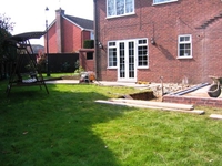 House Builder - Conservatory Patio Landscaping