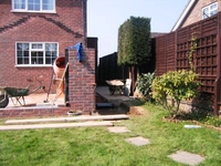 House Builder - Conservatory Patio Landscaping