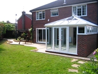 House Builder - Conservatory Patio Landscaping