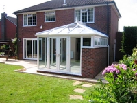 House Builder - Conservatory Patio Landscaping