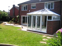 House Builder - Conservatory Patio Landscaping